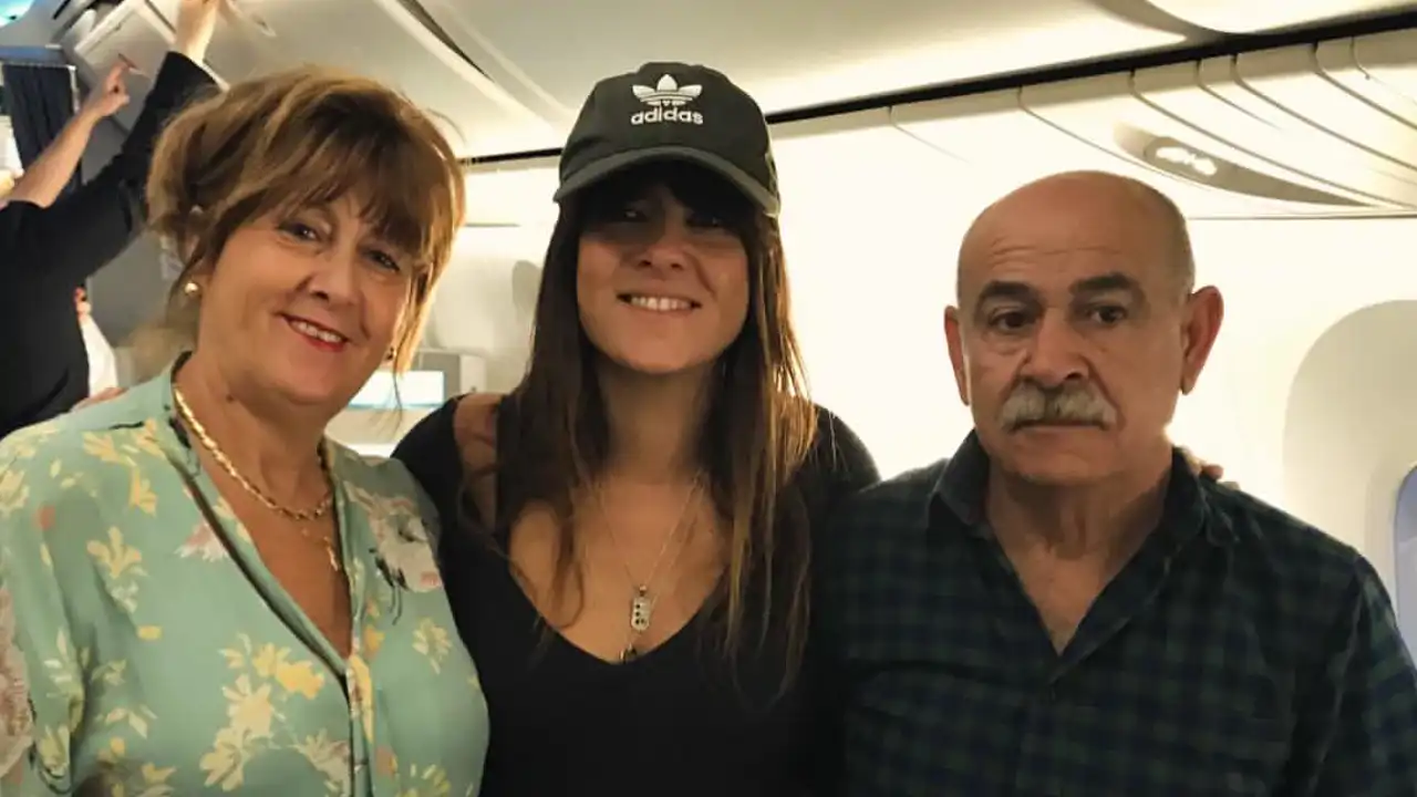 Vanesa Martin y sus padres: Toñi y Paco