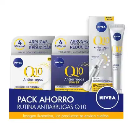 NIVEA, Rutina antiarrugas Q10