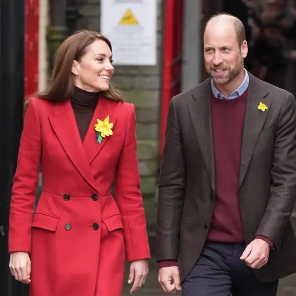 Kate Middleton y el príncipe Guillermo, en su último acto público.