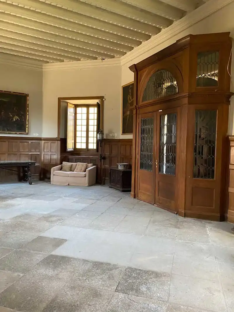 Palacio el rincón, interior