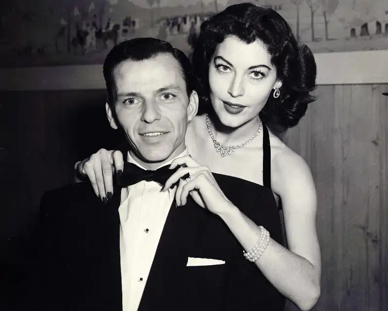 Ava Gardner y Frank Sinatra