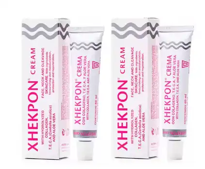 Pack x2 crema Xhekpon con colágeno