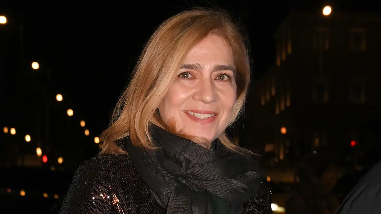 La Infanta Cristina sonriente