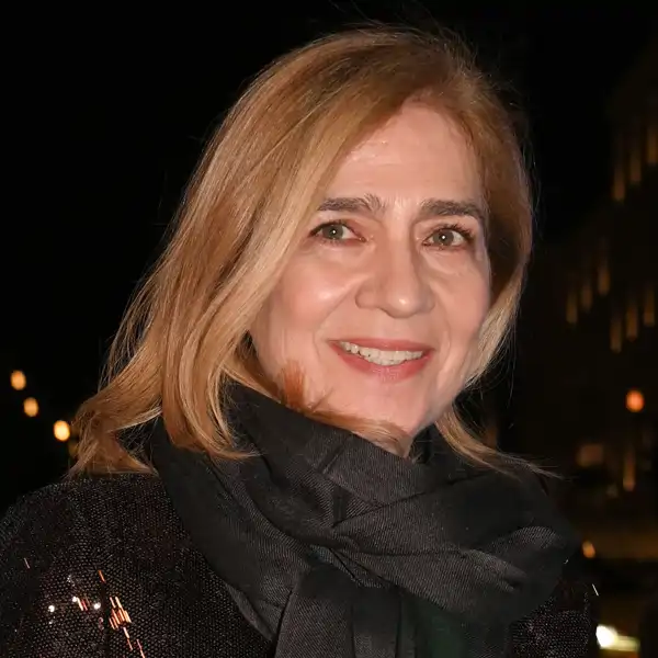 La Infanta Cristina sonriente