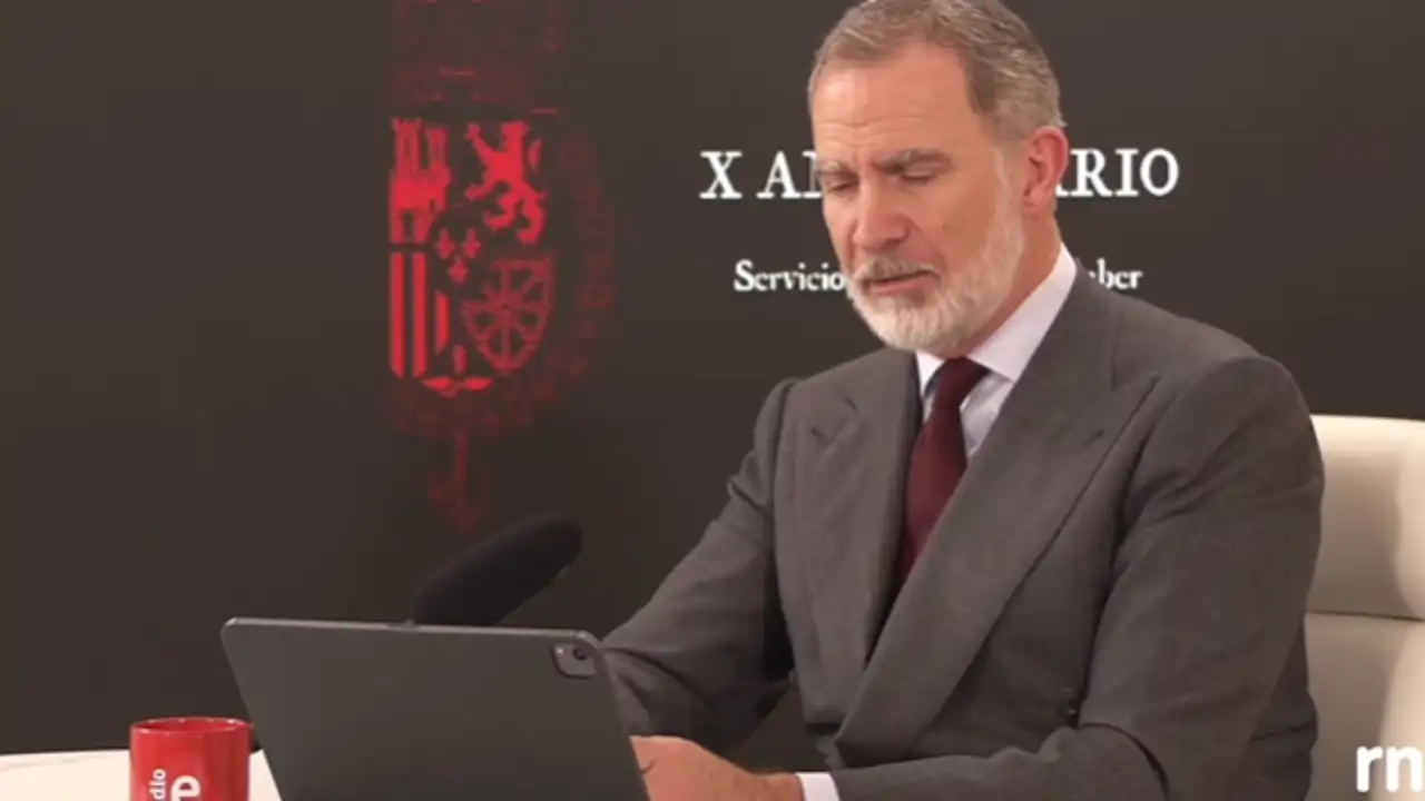 El Rey Felipe VI, en la radio pública. 