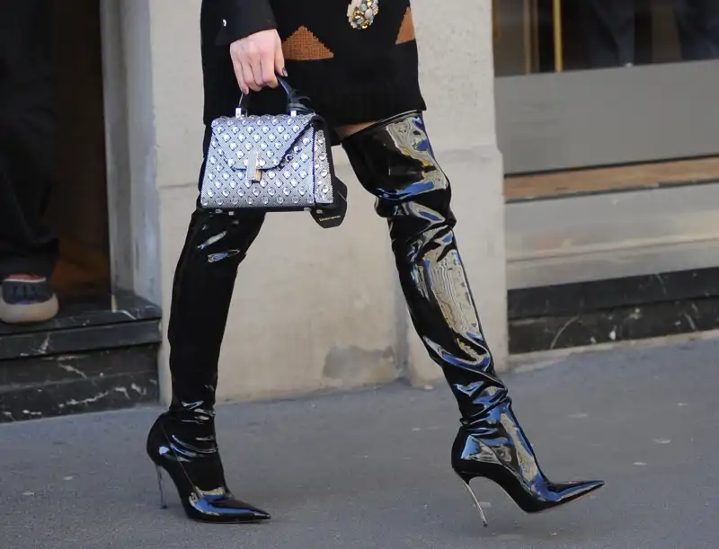 Las botas de Le Silla de Olivia Palermo que no se ha quitado desde que llegó a Milán 