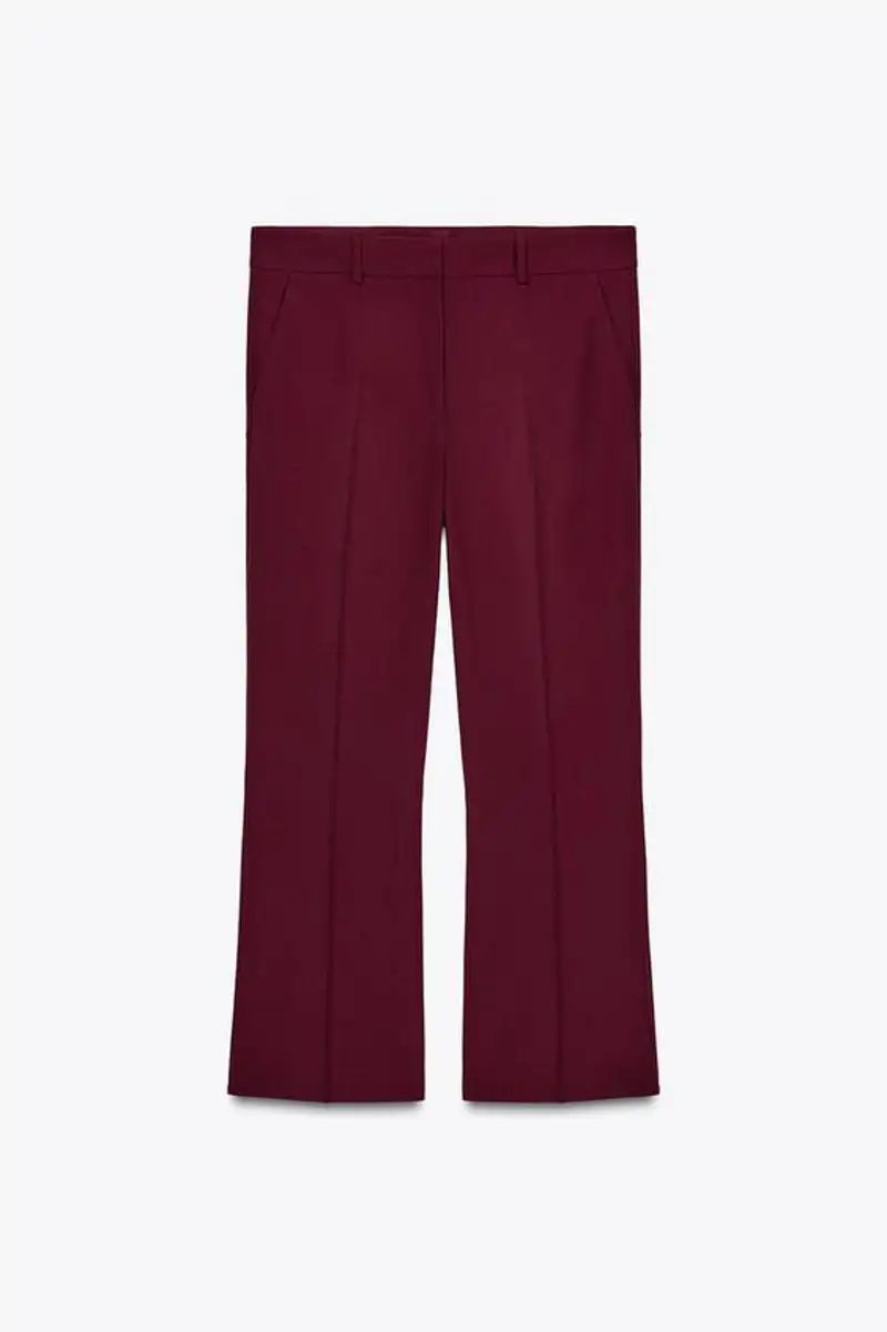 Pantalón mini flare ZW Collection de Zara 39,95 euros