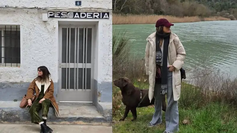 Isabel Jiménez en su escapada