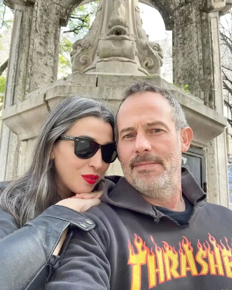 Marta Vaquerizo y su pareja