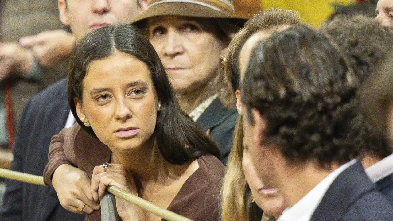 Victoria Federica viendo los toros