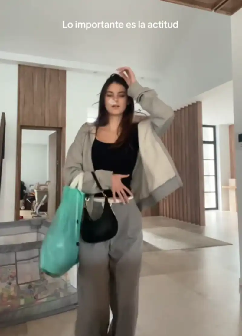 Carlota Melendi en su tiktok