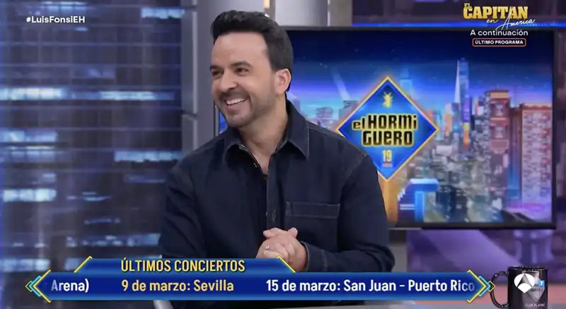 Luis Fonsi en 'El Hormiguero'