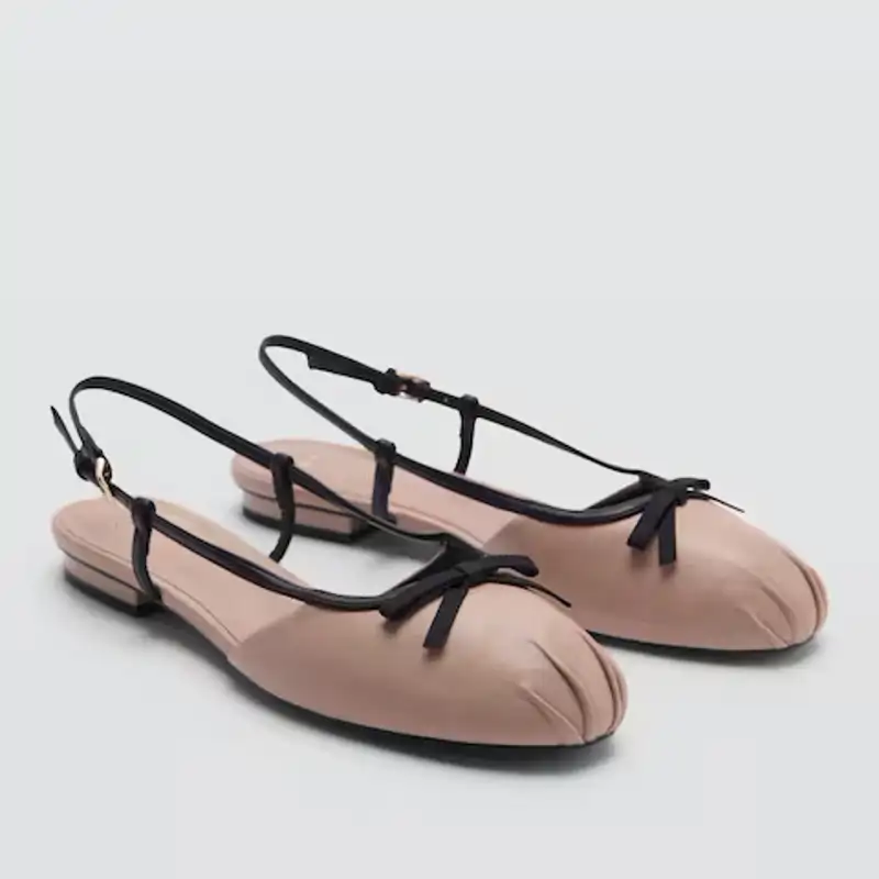 Bailarina lazo decorativo de Mango 35,99 euros 