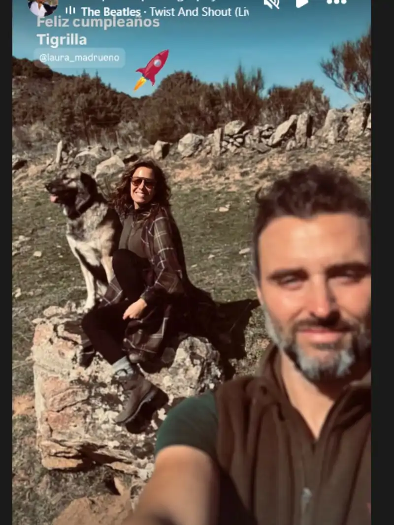 El marido de Laura Madrueño felicita a su mujer por su cumpleaños