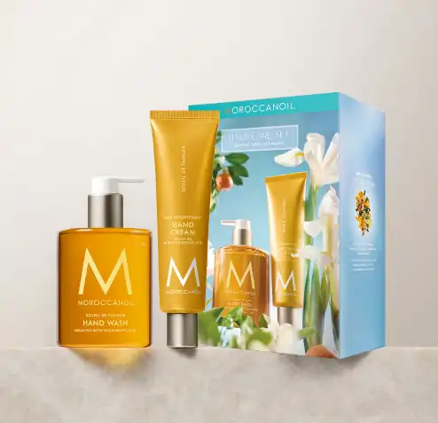 Kit de cuidado de manos Soleil de Tanger 34,10 euros Moroccanoil Spain