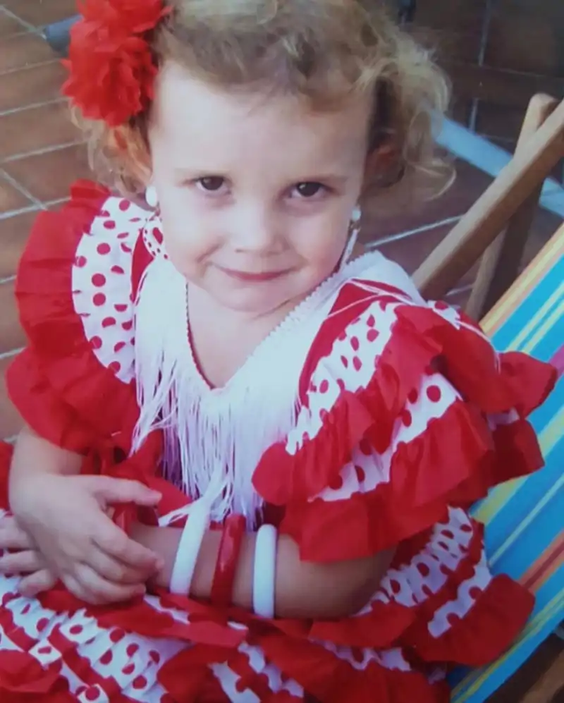 Millie Bobby Brown vestida de flamenca