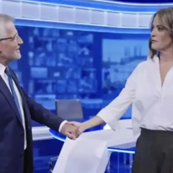 María Casado y David Cantero en los Informativos