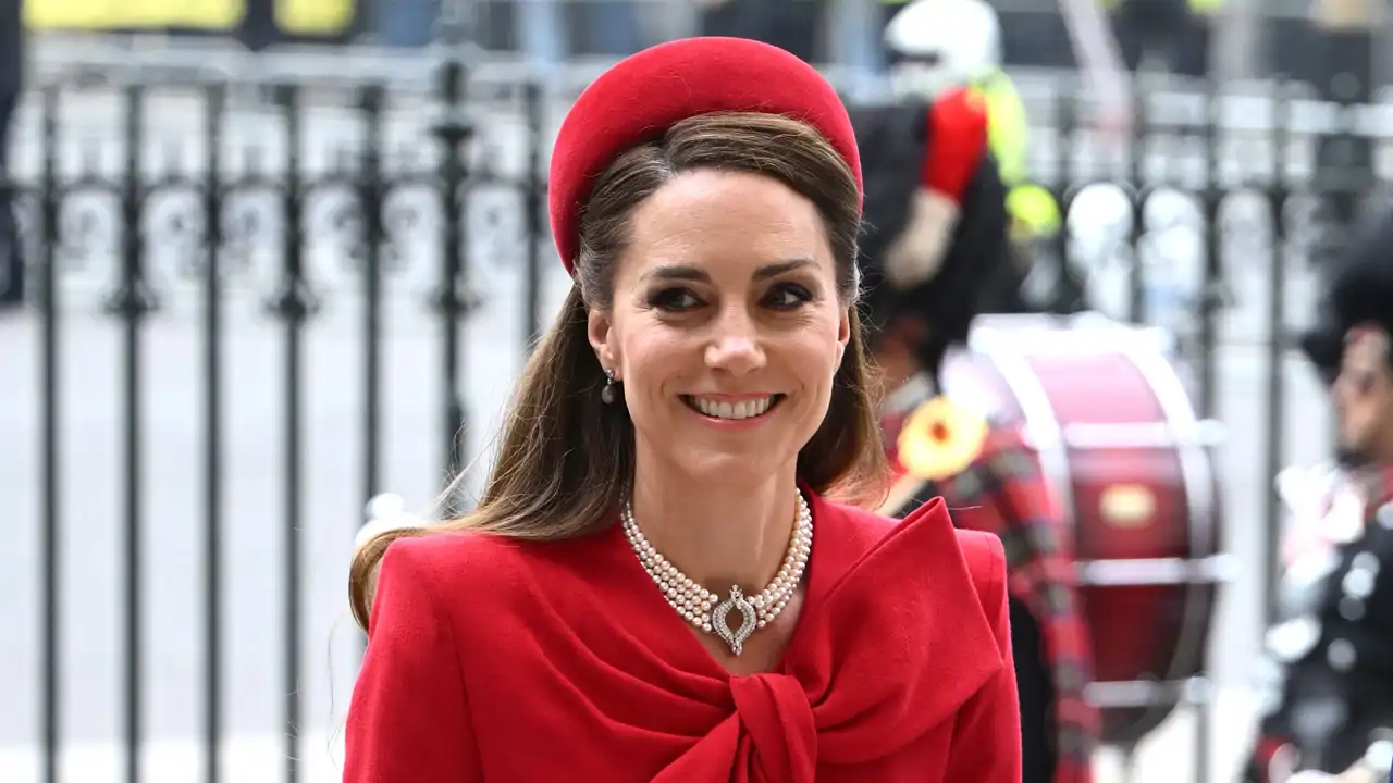 Kate Middleton durante el Día de la Commonwealth