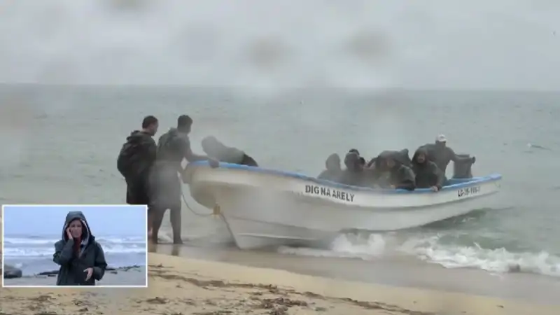 Evacuación de los concursantes de Supervivientes