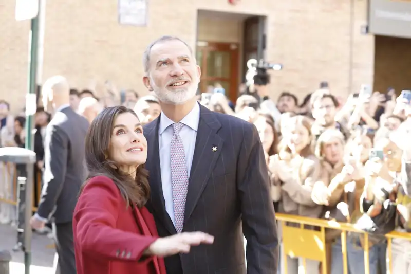 Los Reyes Felipe y Letizia en Valencia