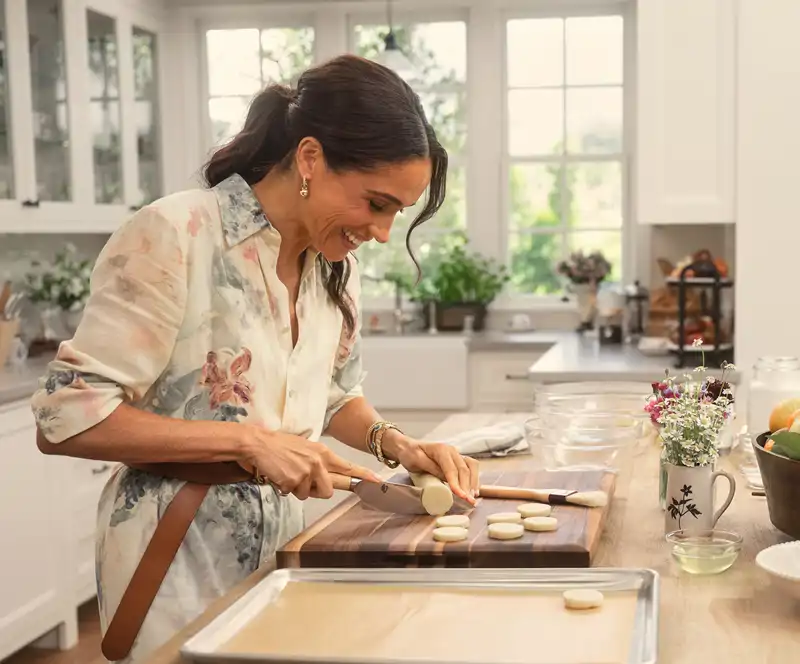 Meghan Markle, en la cocina