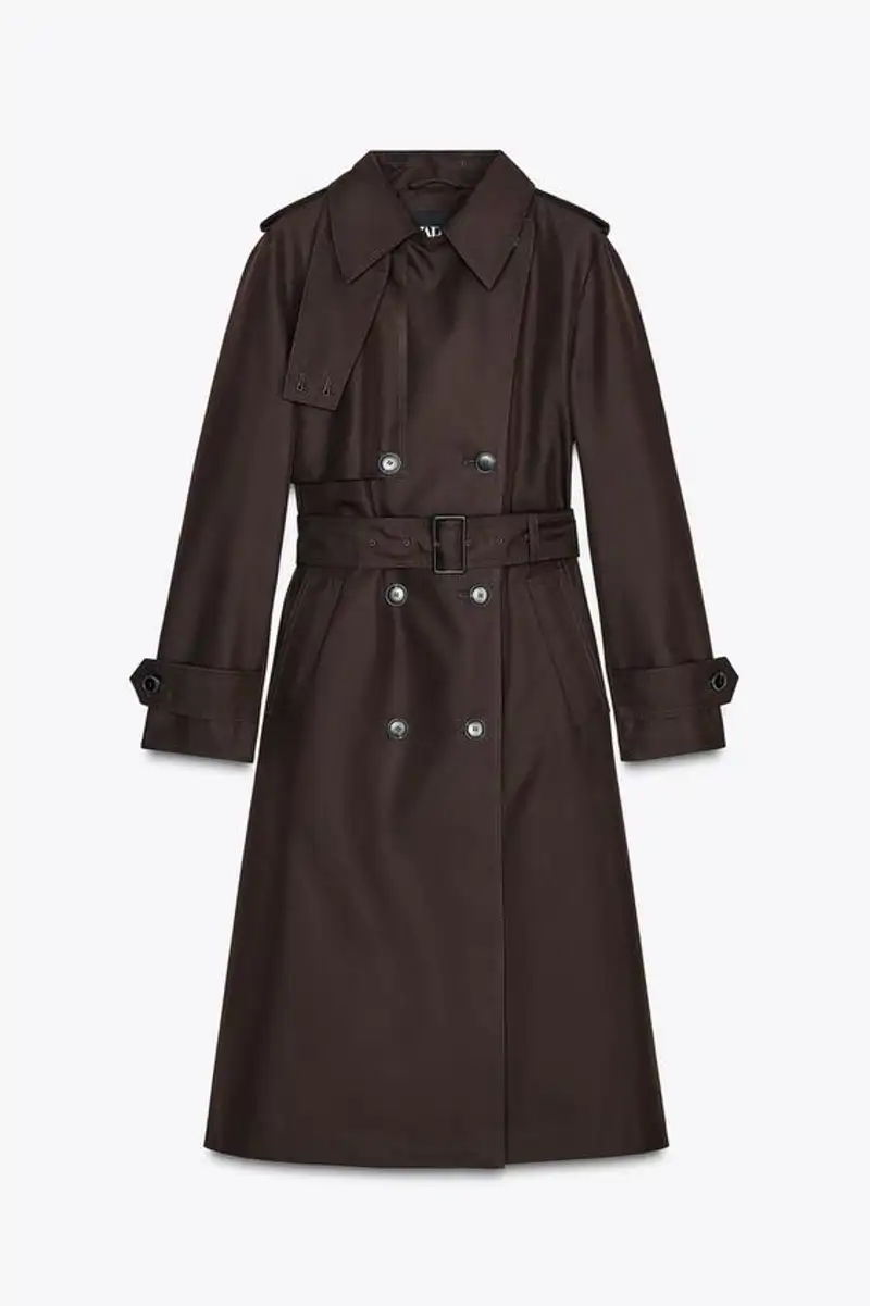 Trench water repellent de ZW Collection de Zara 79,95 euros