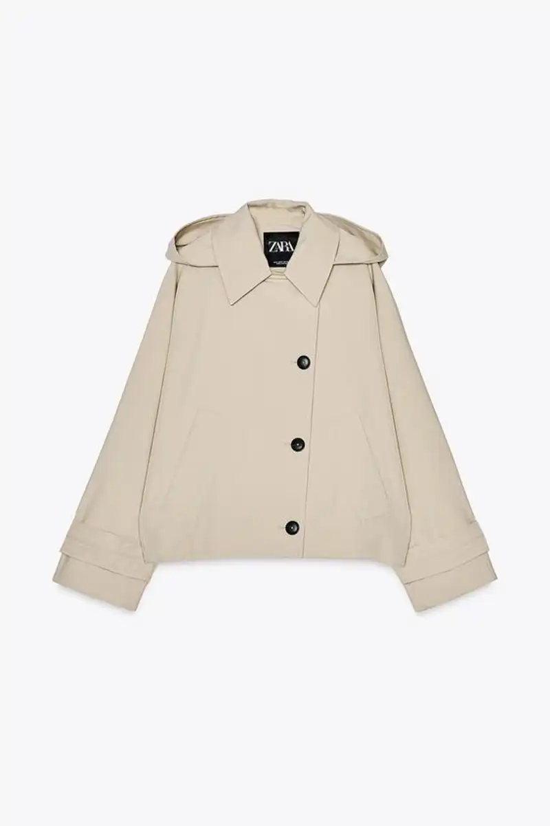 Trench water repellent ZW Collection de Zara 59,95 euros