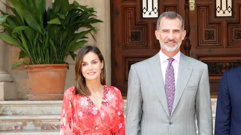 Felipe y Letizia en Marivent