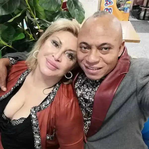 Raquel Mosquera y su marido Isi