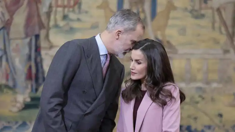 La Reina Letizia y el Rey Felipe