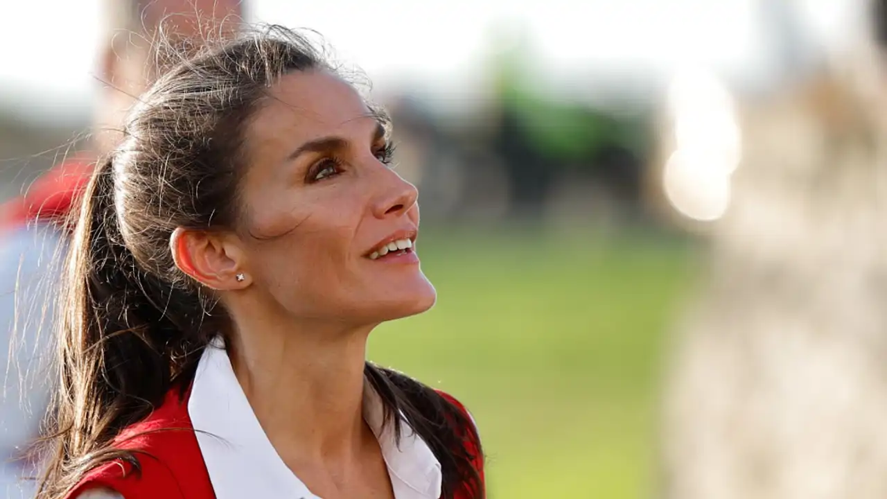 La Reina Letizia, foto de archivo de un anterior viaje de cooperación