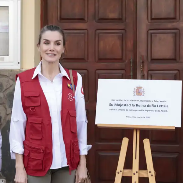 La Reina Letizia en Cabo Verde