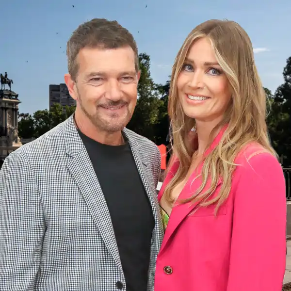 Antonio Banderas y Nicole Kimpel.