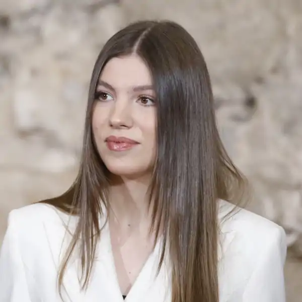 La Infanta Sofía en su debut en solitario en un acto público
