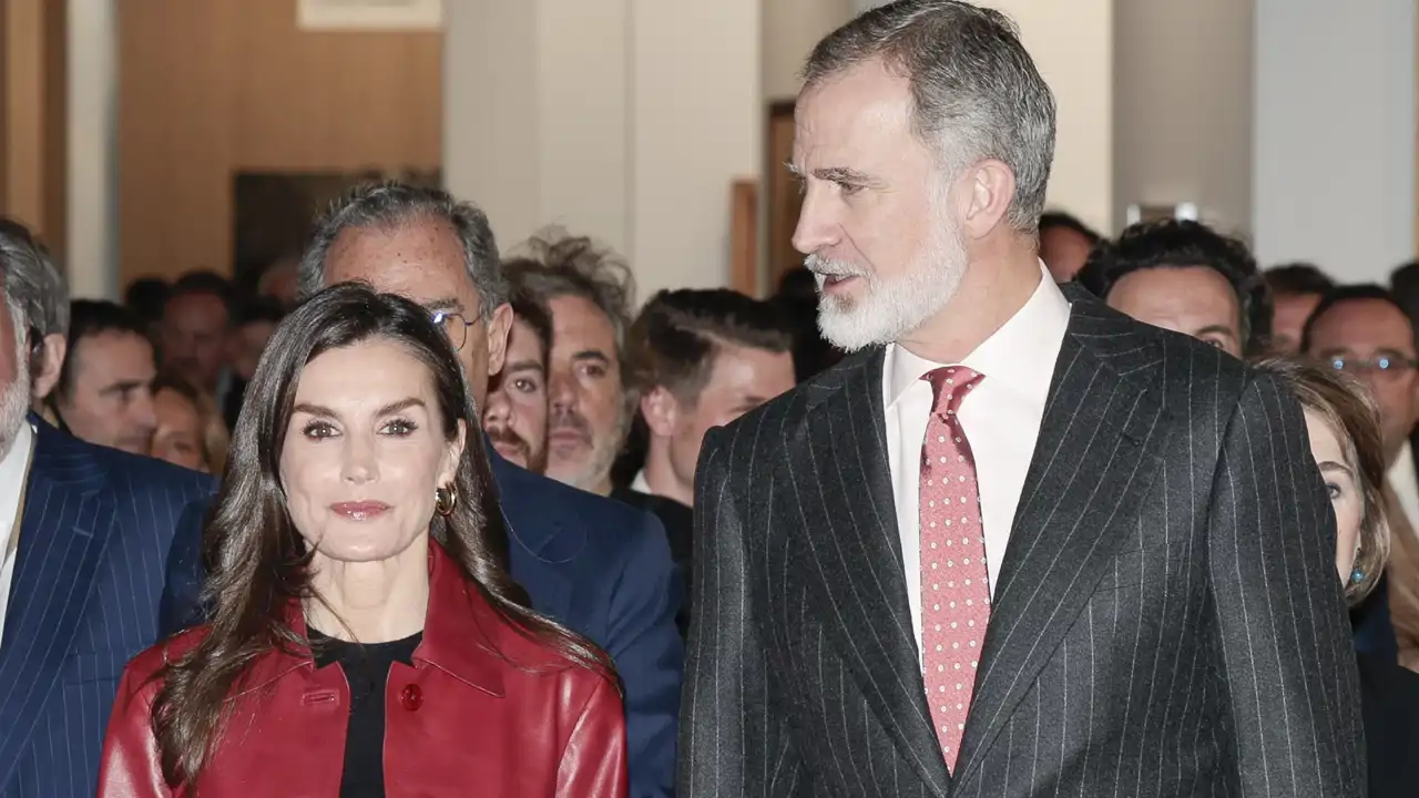 Los Reyes Felipe y Letizia en ARCO