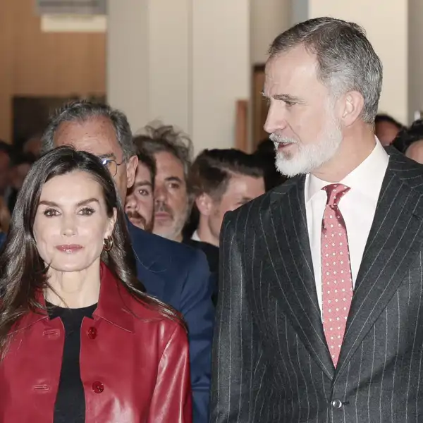 Los Reyes Felipe y Letizia en ARCO
