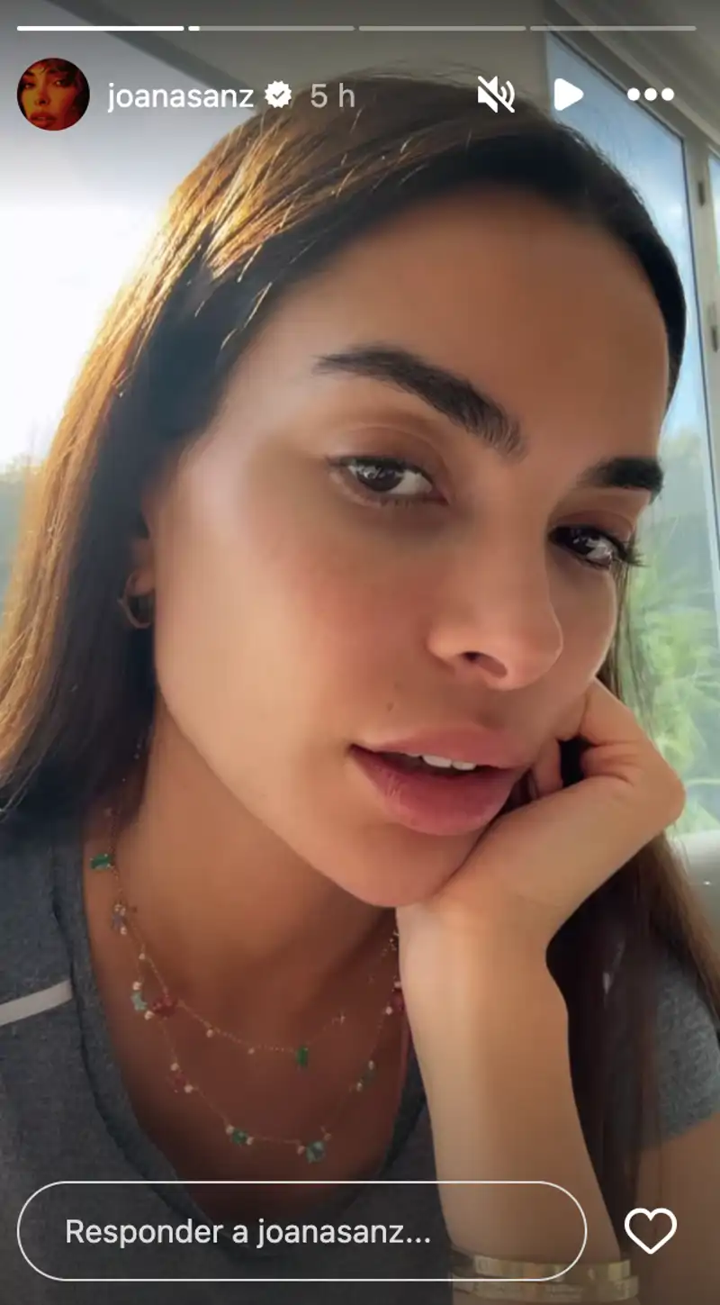 Joana Sanz comparte una imagen en sus redes sociales