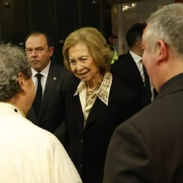 La Reina Sofía en Sevilla durante la Madrugá 2025