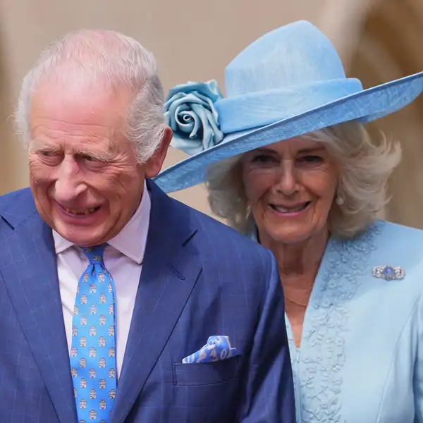 El Rey Carlos y Camilla en el Castillo de Windsor
