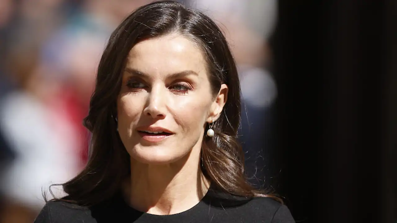 La Reina Letizia durante la ceremonia de entrega del Premio Cervantes