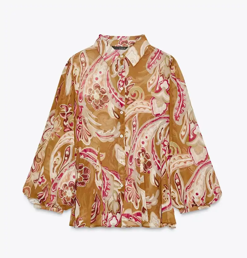 blusa zara