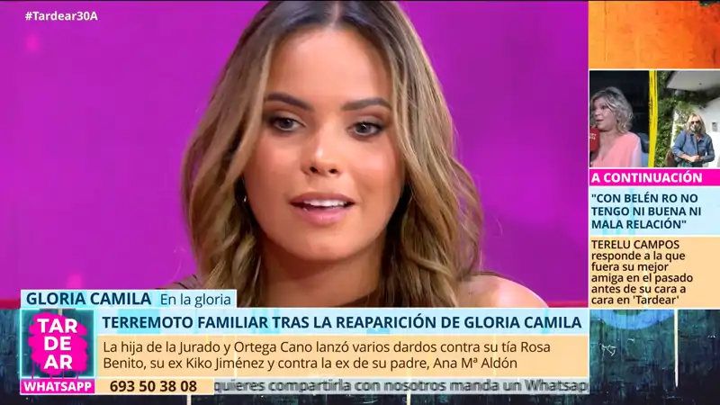 Gloria Camila se estrena en 'Tardear'