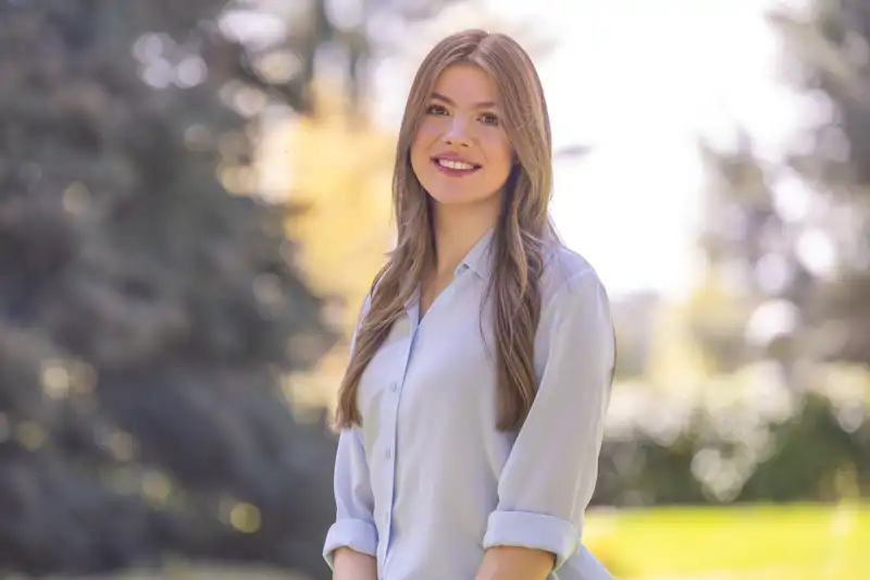La infanta Sofía en su posado por su 18 cumpleaños.
