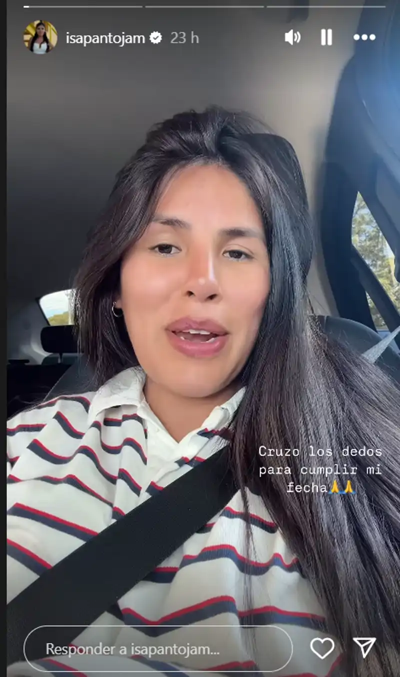 Isa Pantoja habla de su embarazo
