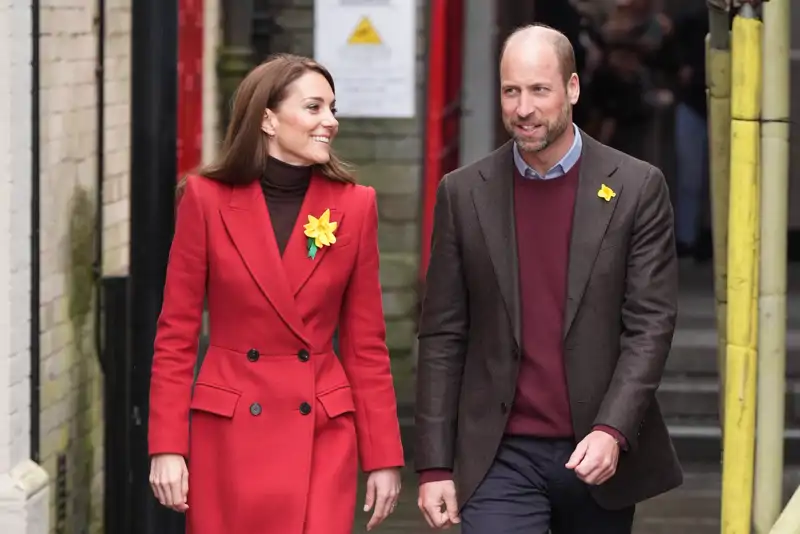 Kate Middleton y el príncipe Guillermo
