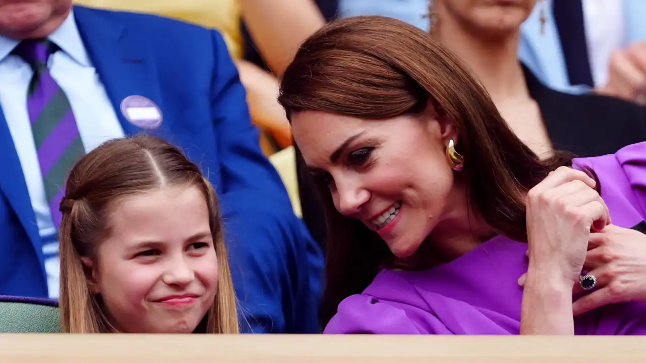 Kate Middleton y la Princesa Charlotte
