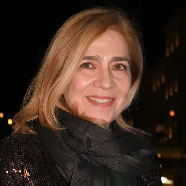 La Infanta Cristina sonriente