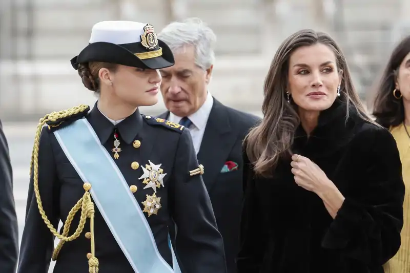 La Reina Letizia junto a su hija, la Princesa Leonor