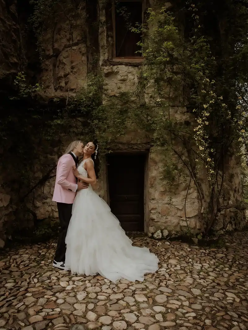 Laura Moura y su pareja se dan el "sí, quiero"