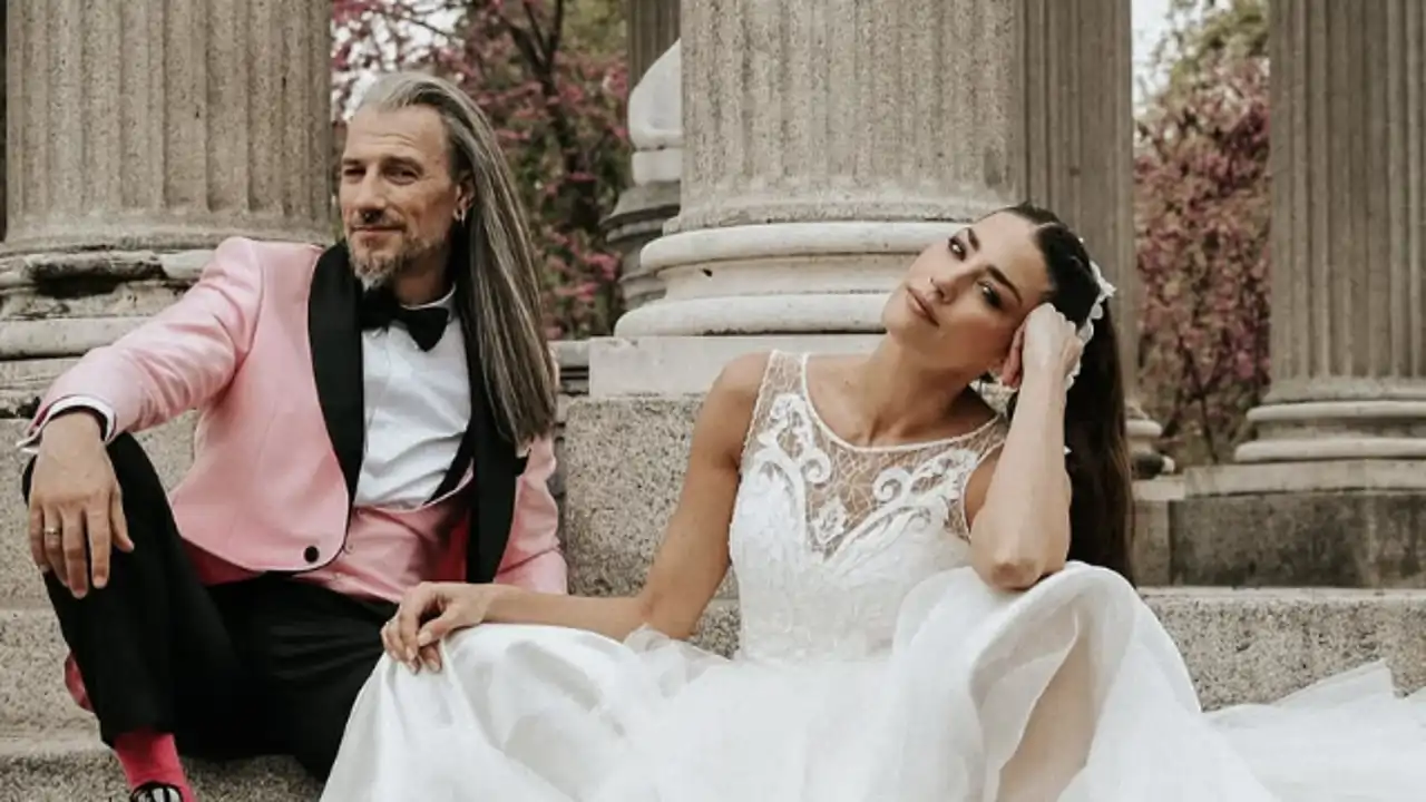 Laura Moure, azafata de 'La Ruleta de la Suerte', vestida de novia